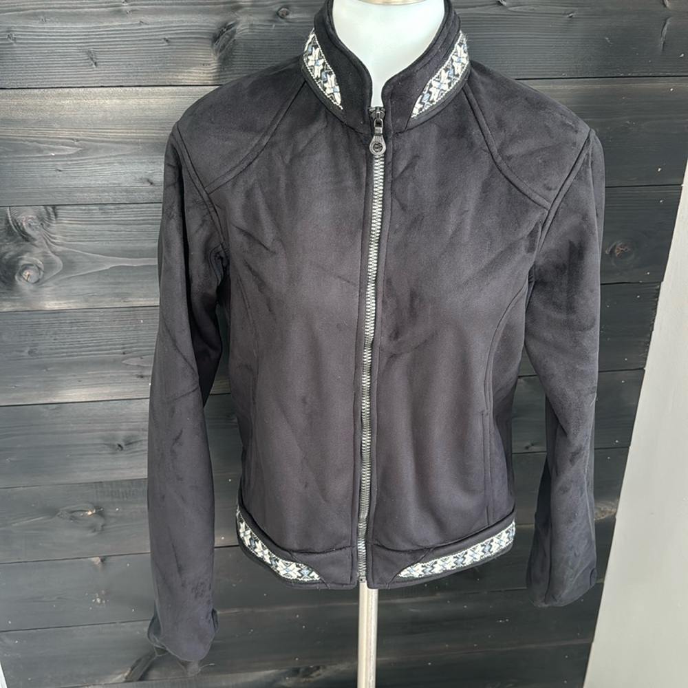 Alf‎ Kuhl microsueded fleece wind proof jacket